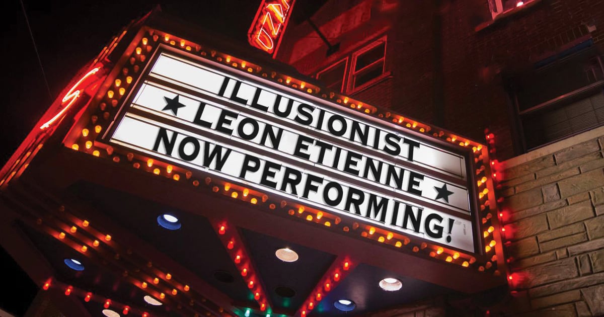 Illusionist Leon Etienne LIVE event! The Strand Theatre, Old NY